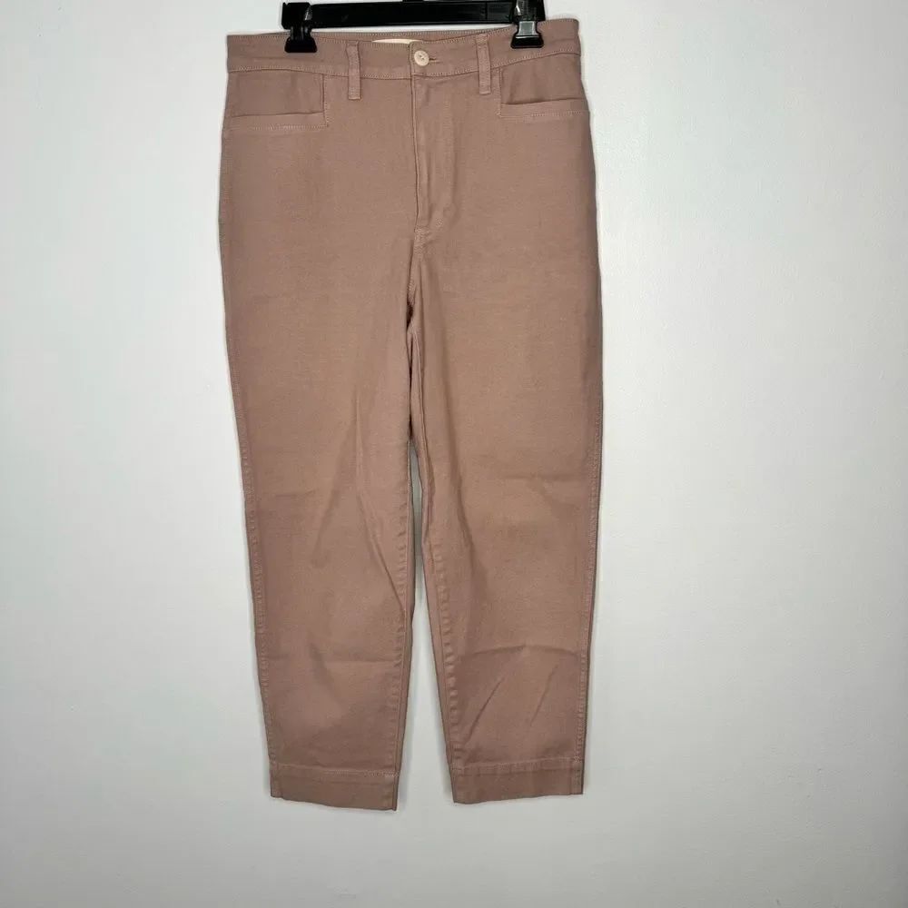 Madewell baggy straight blush pink jeans size 29